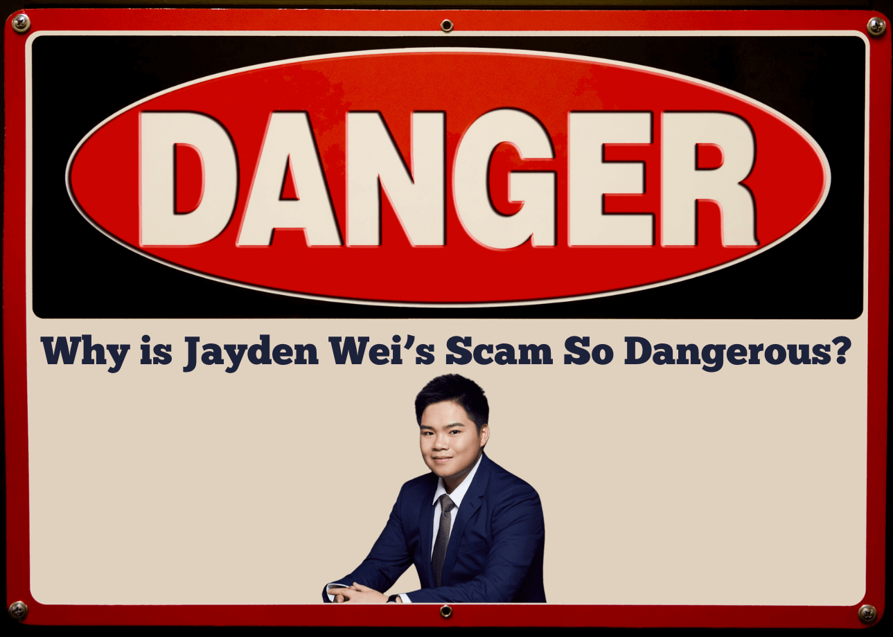 Reasons why Jayden Wei’s scams are dangerous.