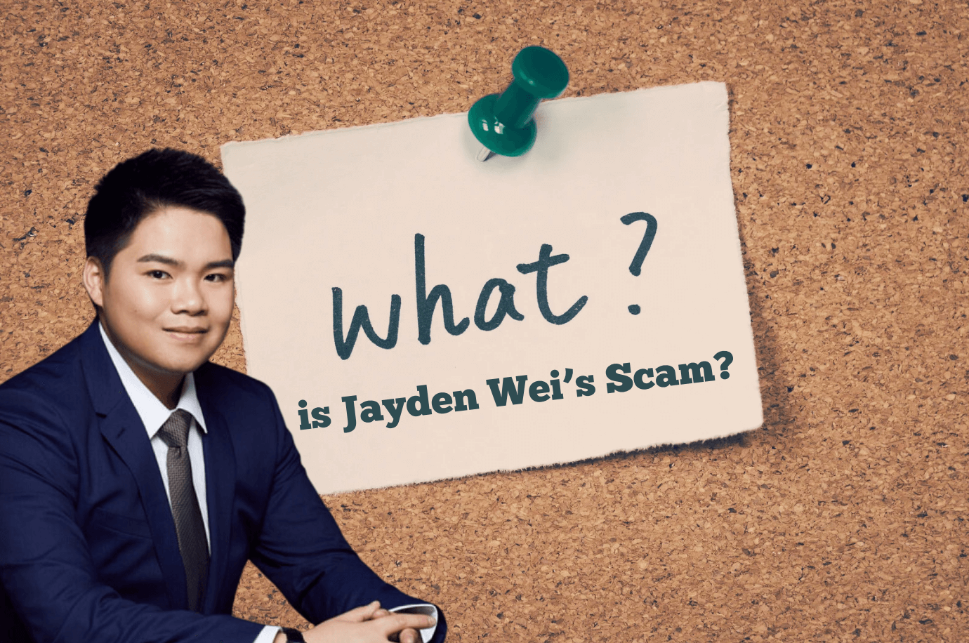 Jayden Wei is the mastermind behind a sophisticated online investment scam.